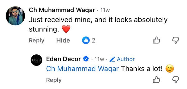 Customer review photo